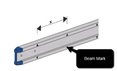 Dokaflex beam marking detail