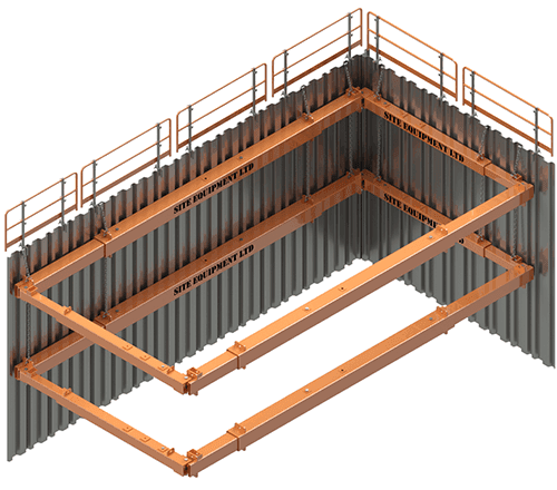 H-Series double-acting manhole frame