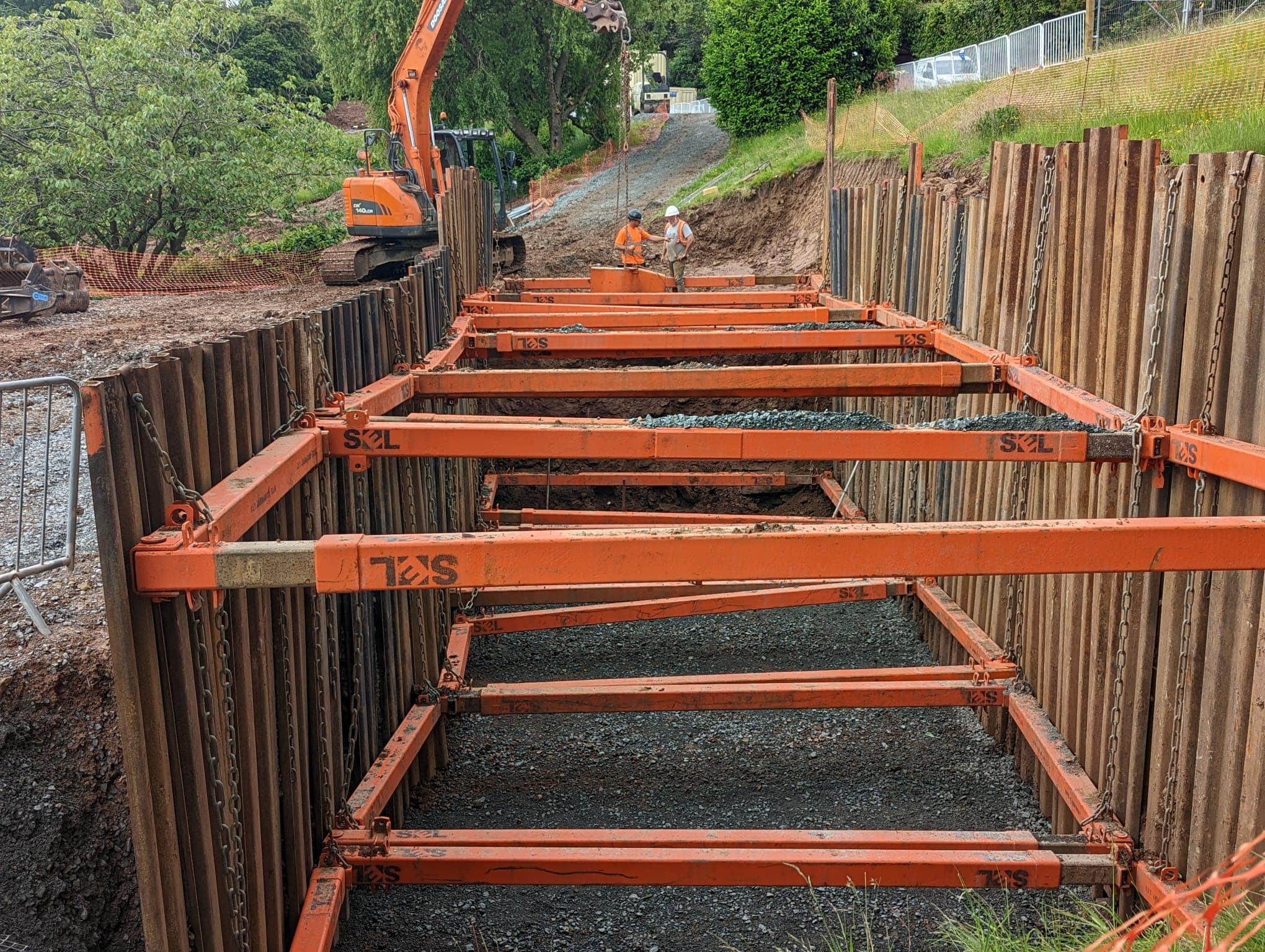 Basement Construction – Cofferdam & Formwork using Frami and Dokaflex, Herefordshire