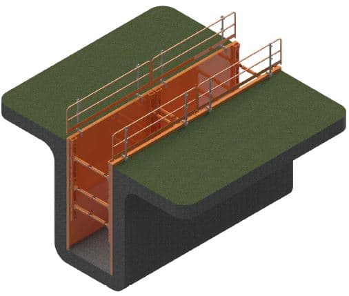 Standard Trench Box installation step 7