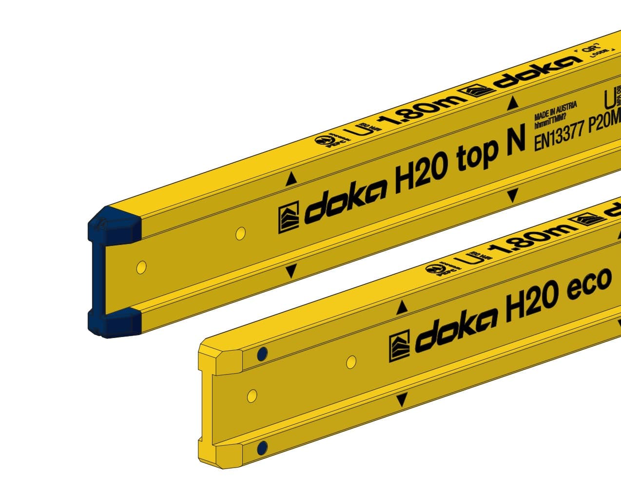 Doka H20 timber formwork beams